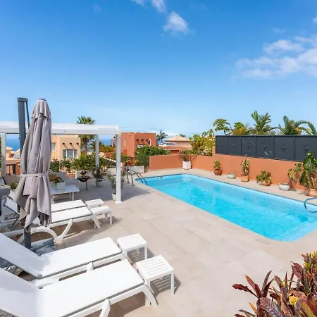 Ocean View With Heated Pool By Golf * Costa Adeje (Tenerife)